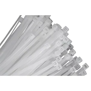 14" Natural Wire Tie, 120 lb. Tensile 100/pk KTI76145