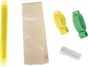 3" Pole Float Beacon - Yellow Lightstick W/Holders 1/Pack