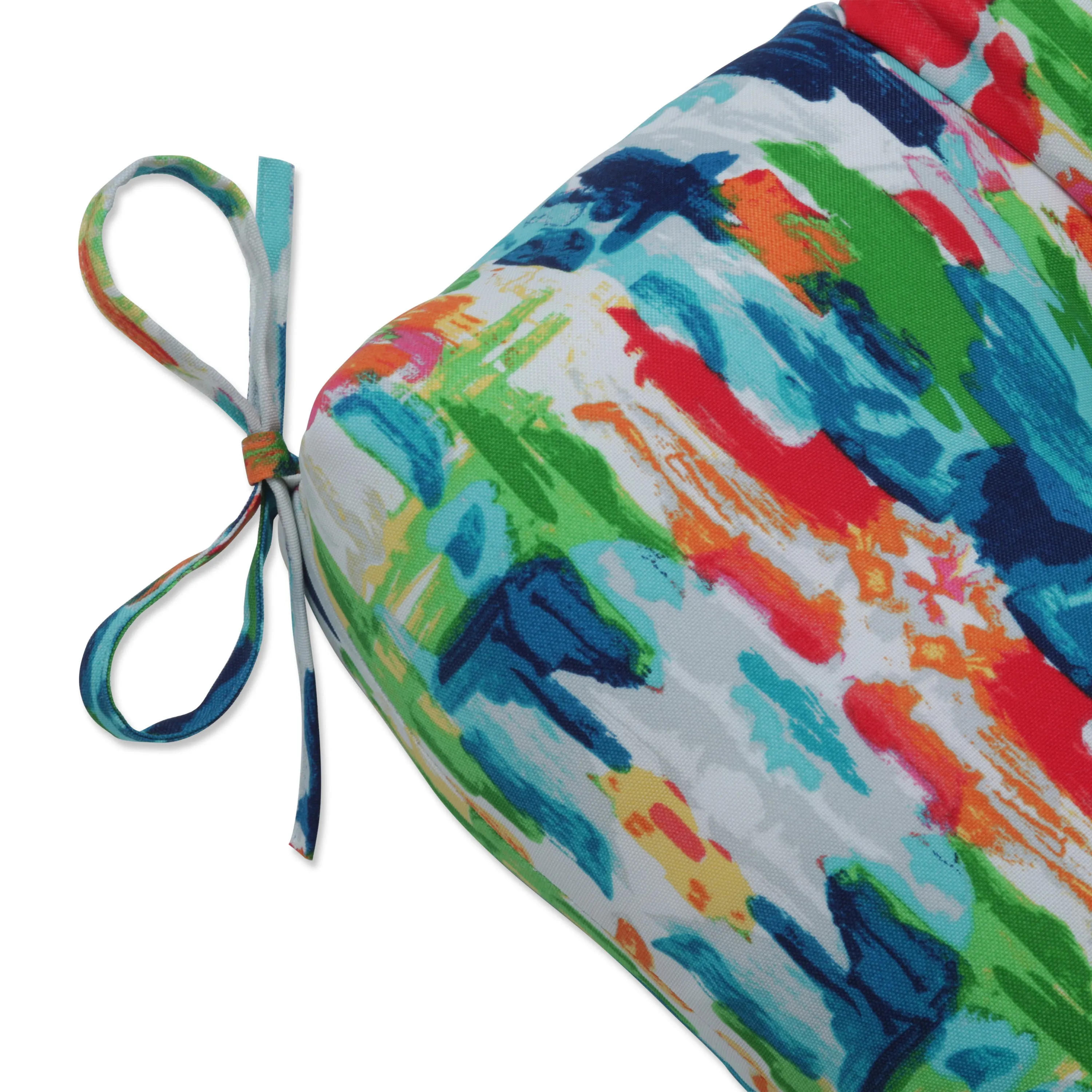 Abstract Reflections Multi Tufted Bench/Swing Cushion 48 inch