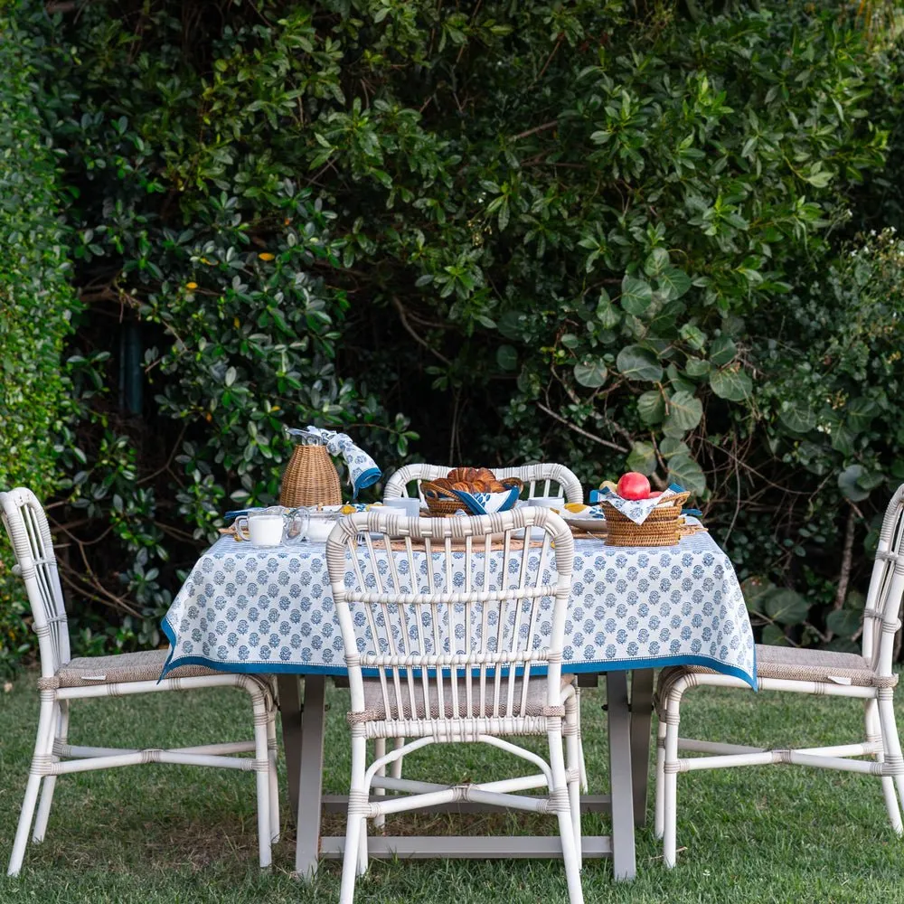 Anika Blue Tablecloth