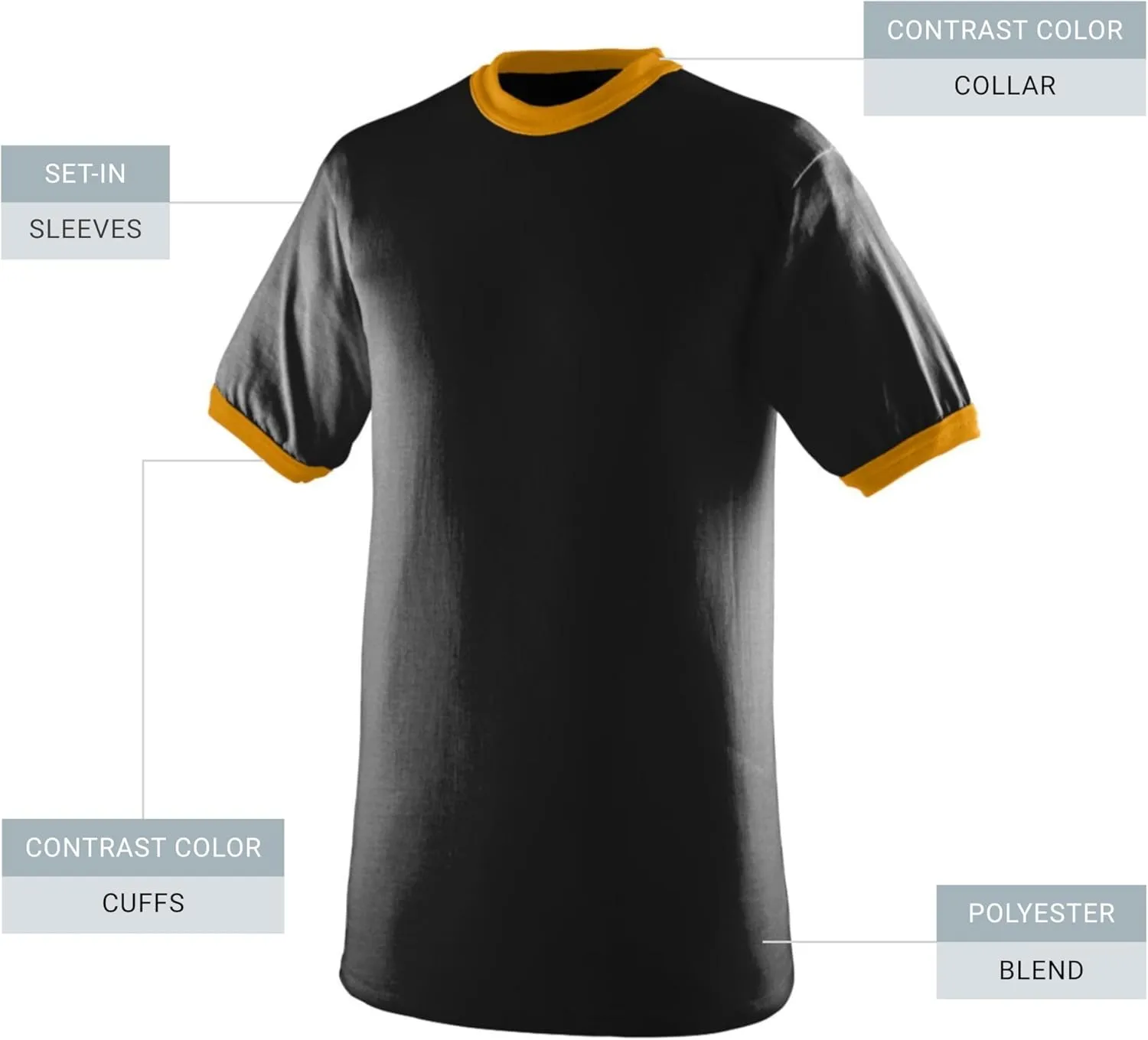Augusta Sportswear Men's Ringer tee Shirt