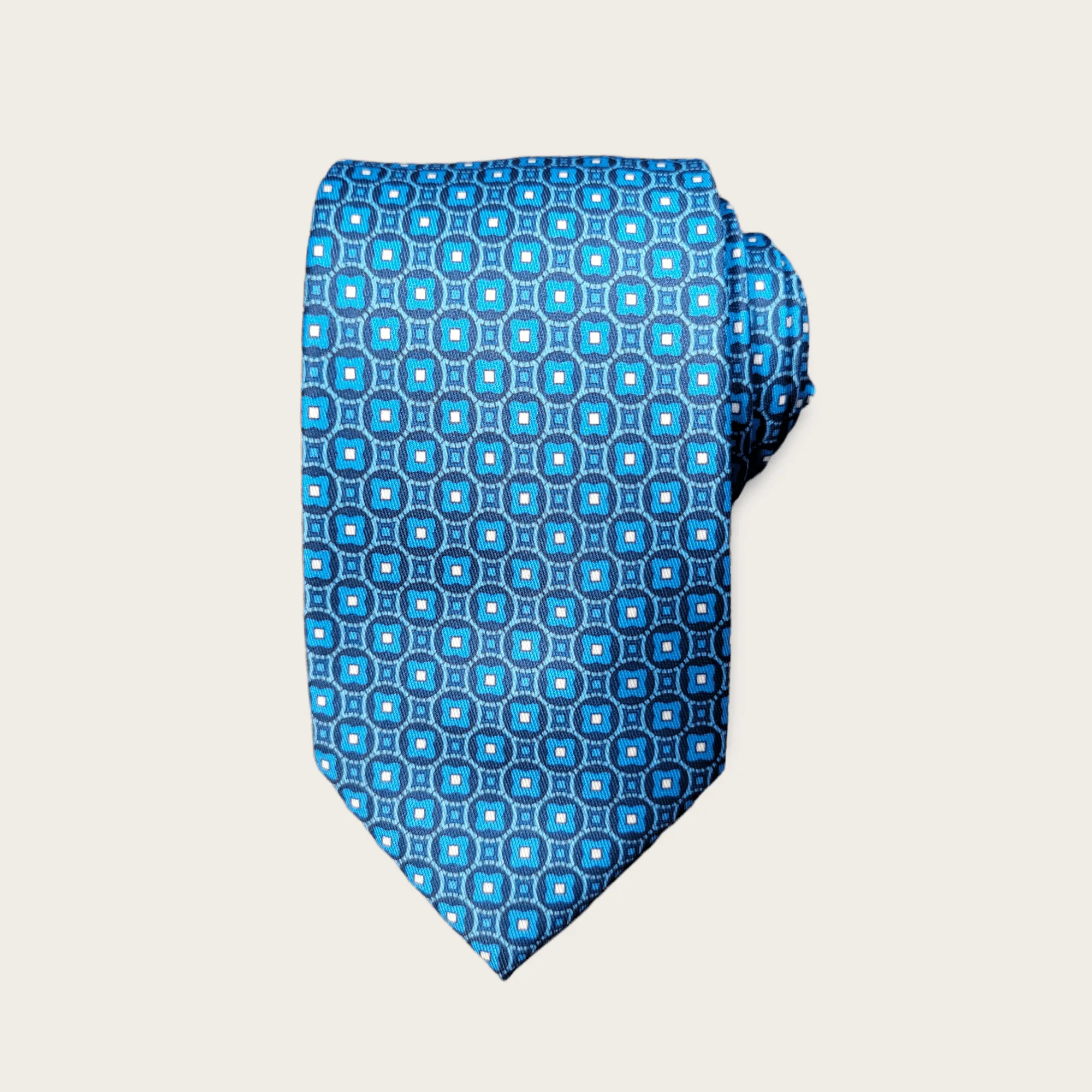 Blue Polka Dot Tie