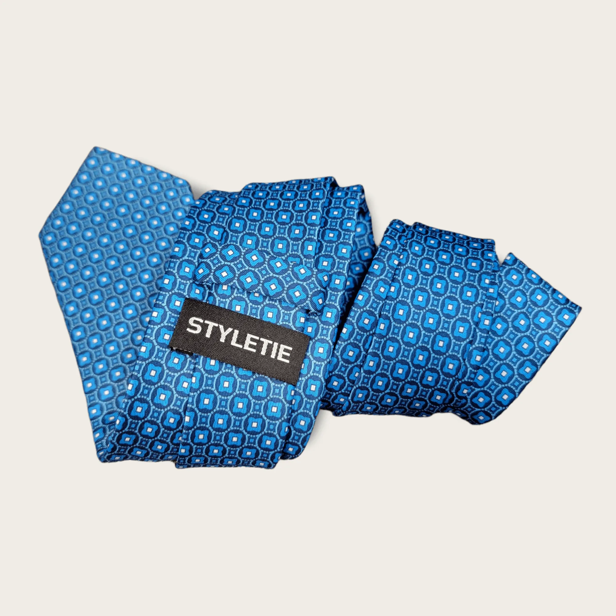 Blue Polka Dot Tie