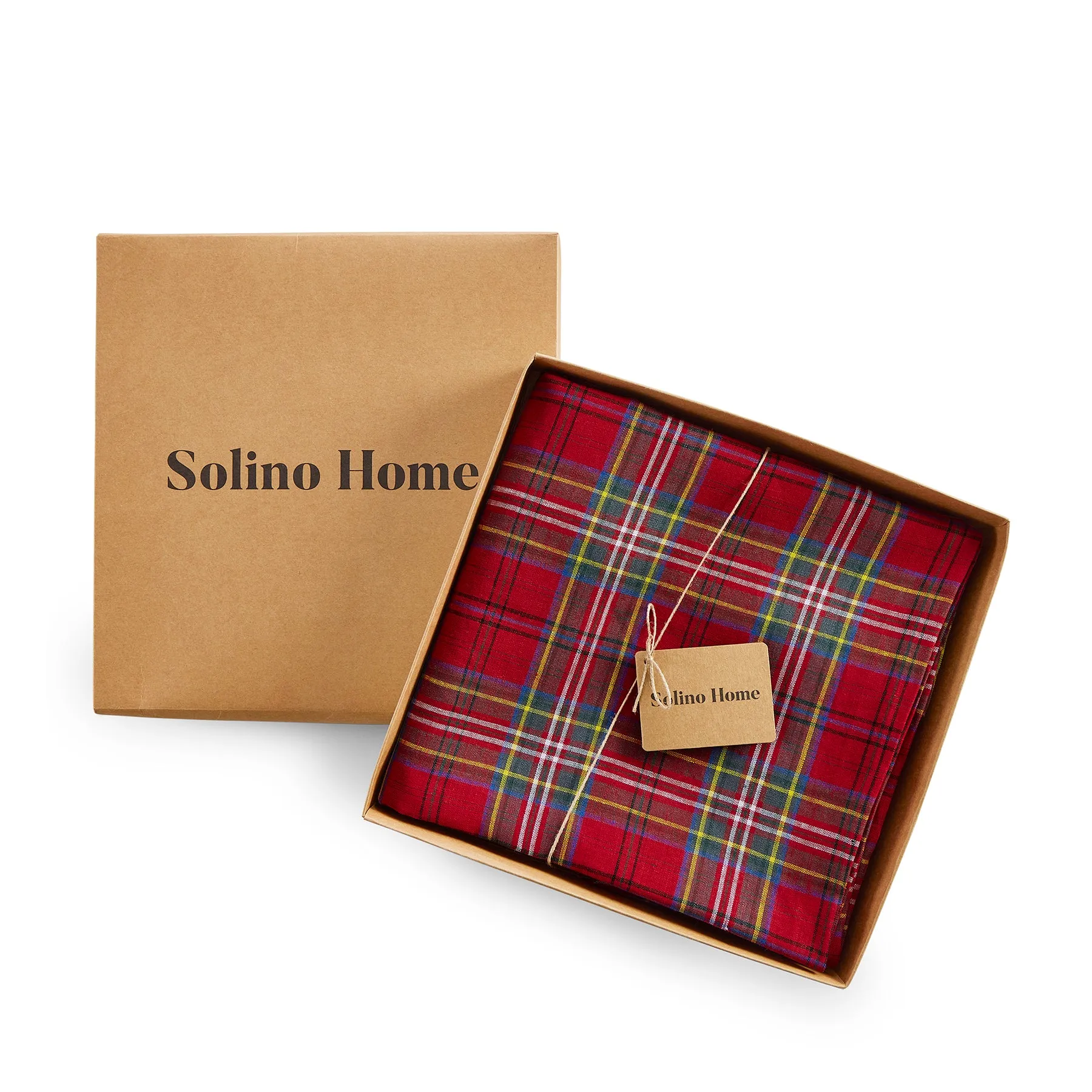 Classic Tartan Plaid Round Tablecloth