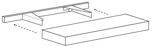 EB02-F-SHELF-30 Elegant Smokey Gray Floating Shelf