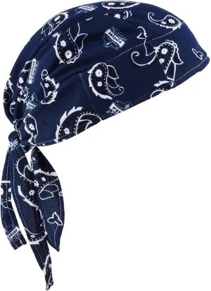 Ergodyne Chill Its 6615 High-Performance Bandana Do Rag - Terry Cloth Sweatband