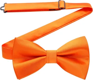 HISDERN Bow Ties for Men Pretied Bowties Classic Formal Business Bow Tie Adjustable Tuxedo Bowtie for Wedding Party