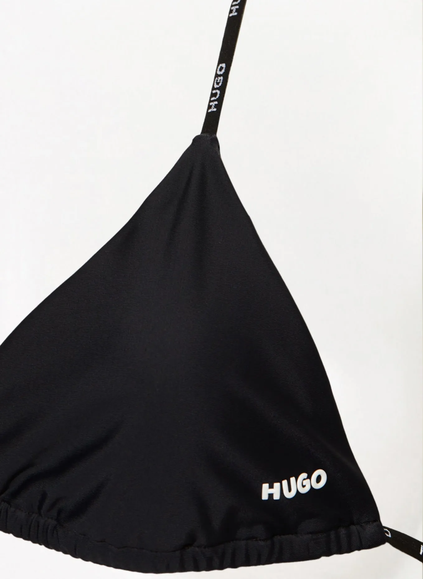 HUGO Triangel PURE bikini top, black