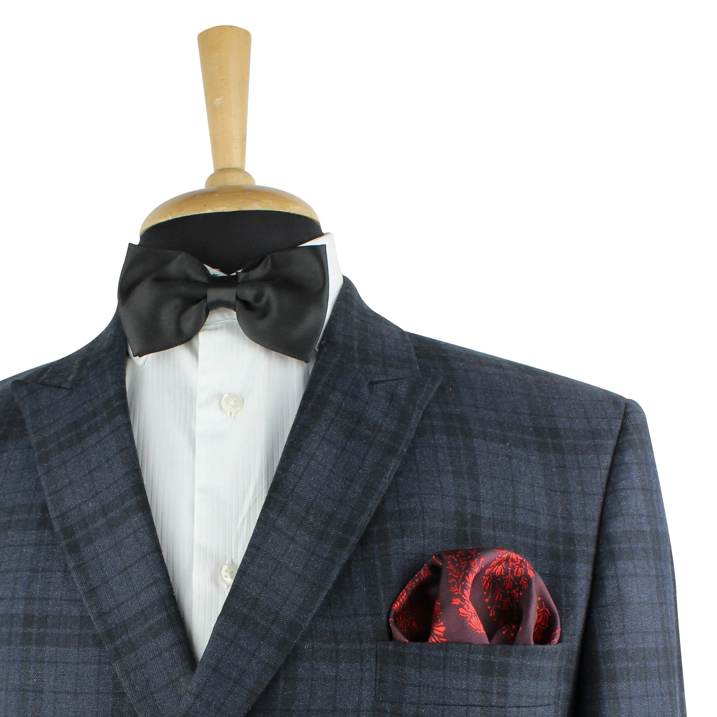 Kovove The Twining Paisley Maroon Necktie and Pocket Square Gift Box
