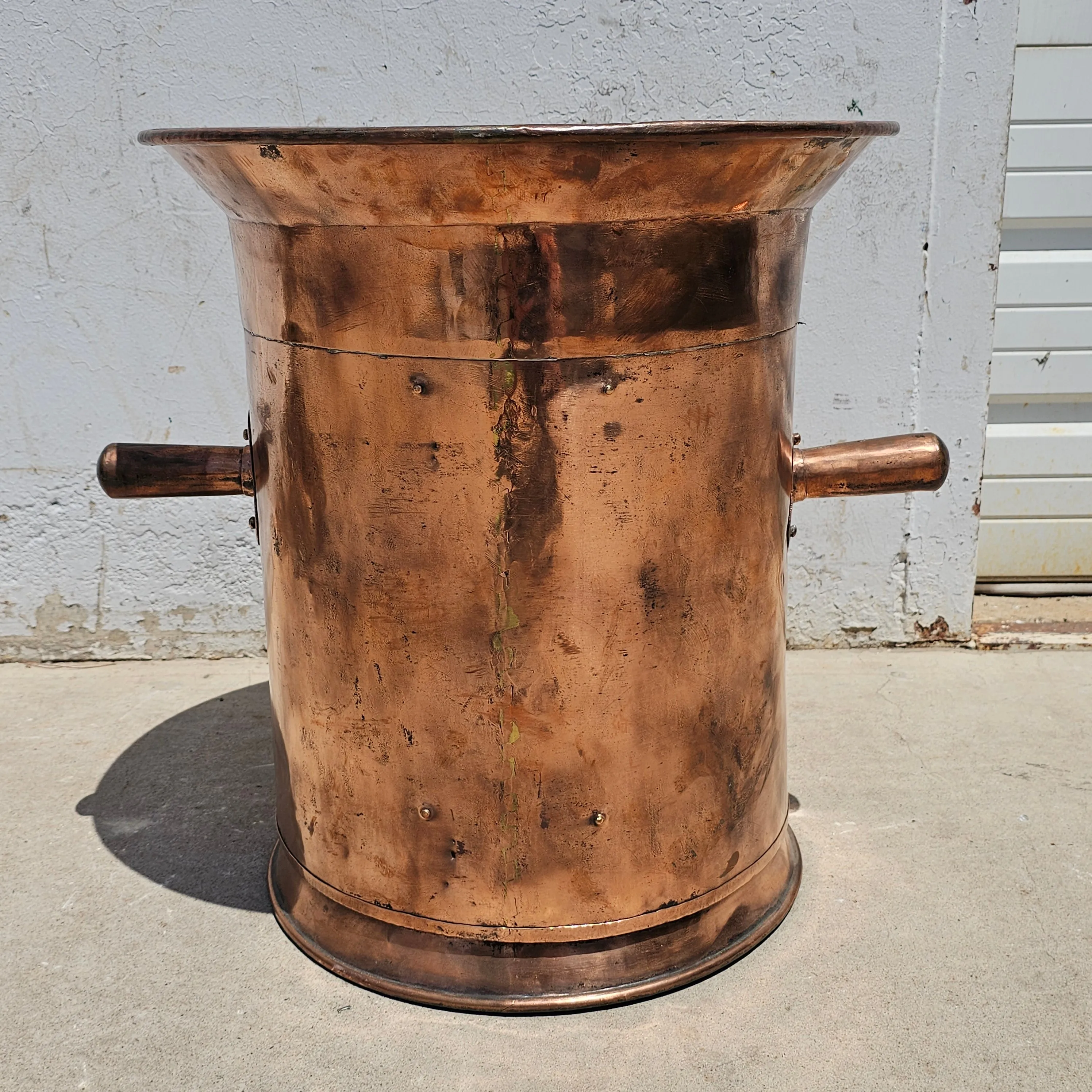 Large French Copper Wine Pitcher