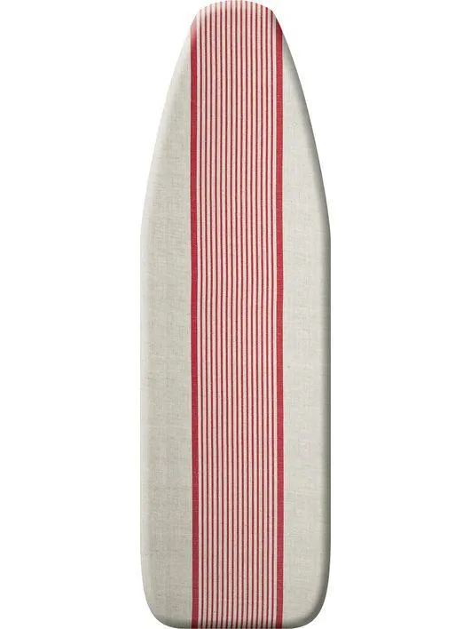 Medium Provincial Linen Ironing Board Cover Red