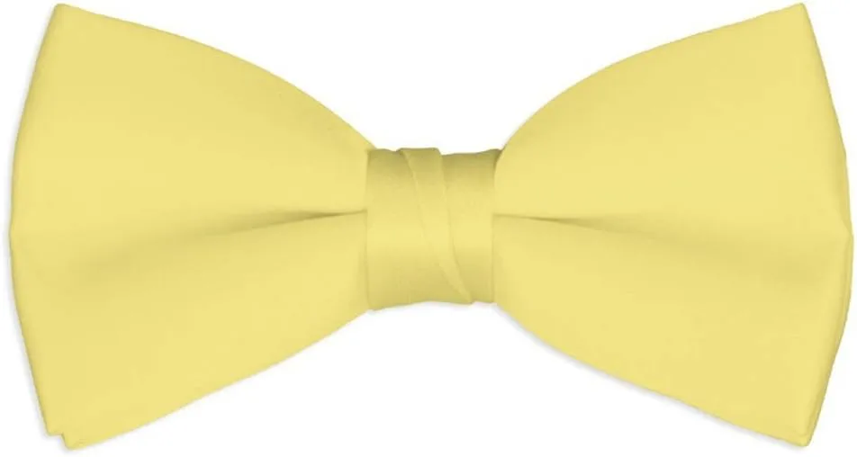 Men's Bow Tie Wholesale 6 Pack Wedding Ties Pre-Tied Formal Tuxedo Bowties