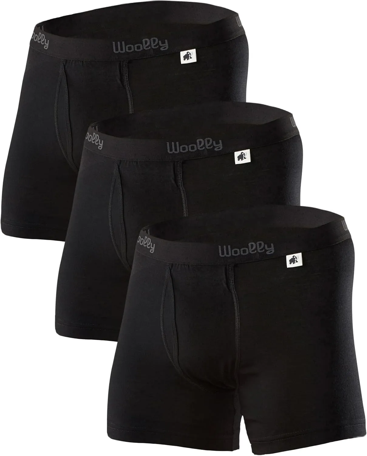 Men's Merino Boxer Brief By Woolly | RWS Certified | Soft, Stink Free, Seattle Designed