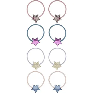Mimi & Lula 8 Hair Ties Mini Star Ziggy