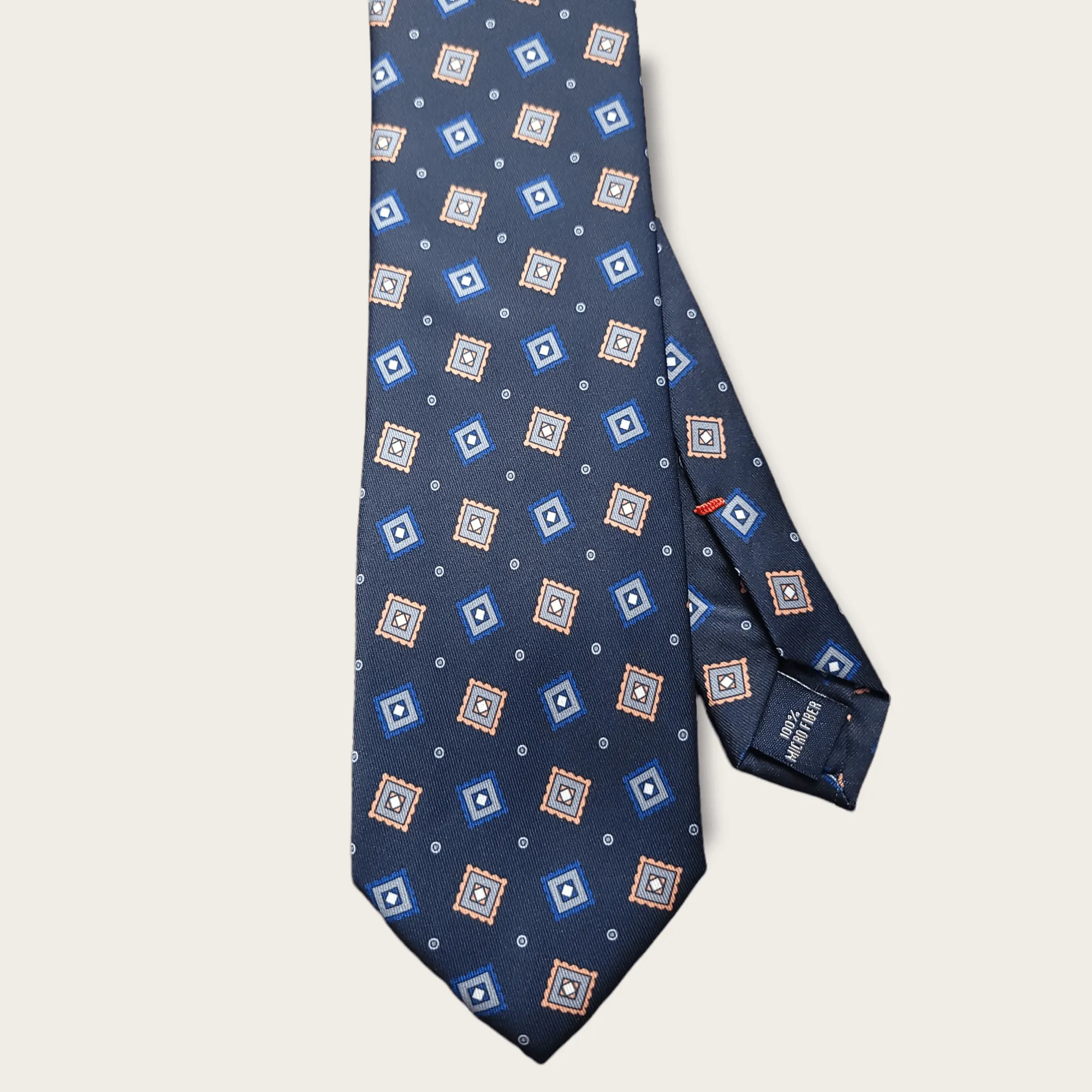 Navy Blue Dot Tie