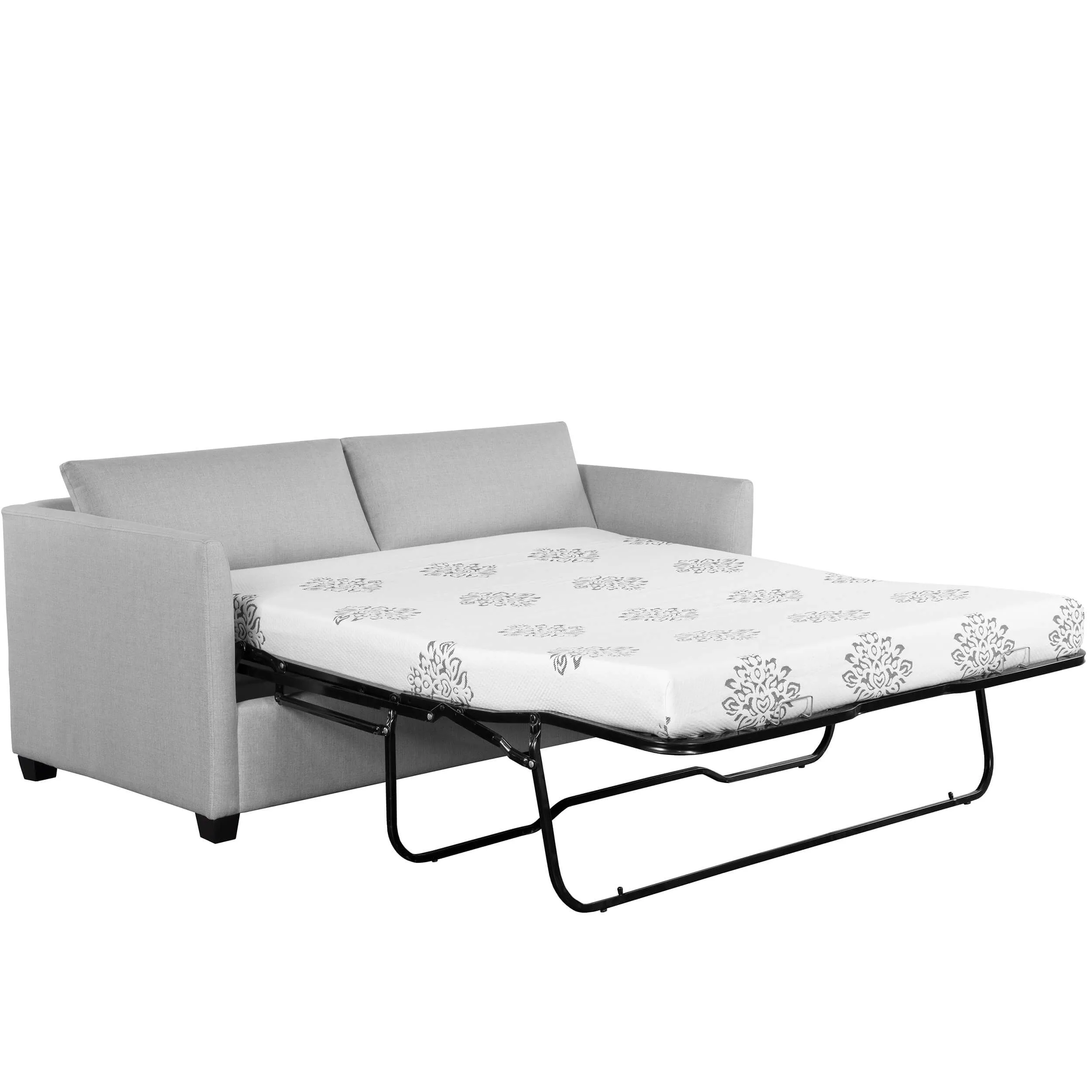 Nico Sofa Bed, Queen, Broderick Charcoal