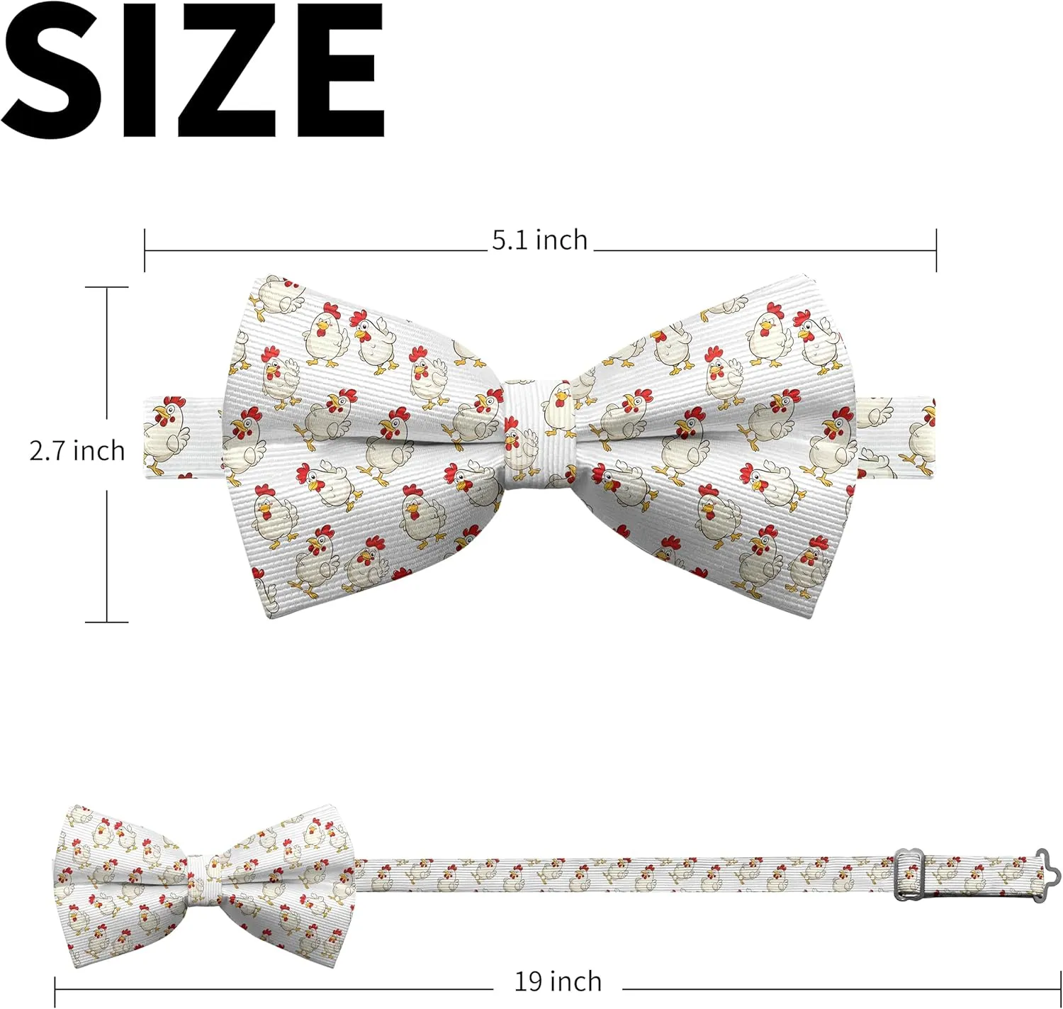 Novelty Bow Ties for Men, Men Pre-Tie Bow Tie Classic Formal Tuxedo Bowties for Wedding Party