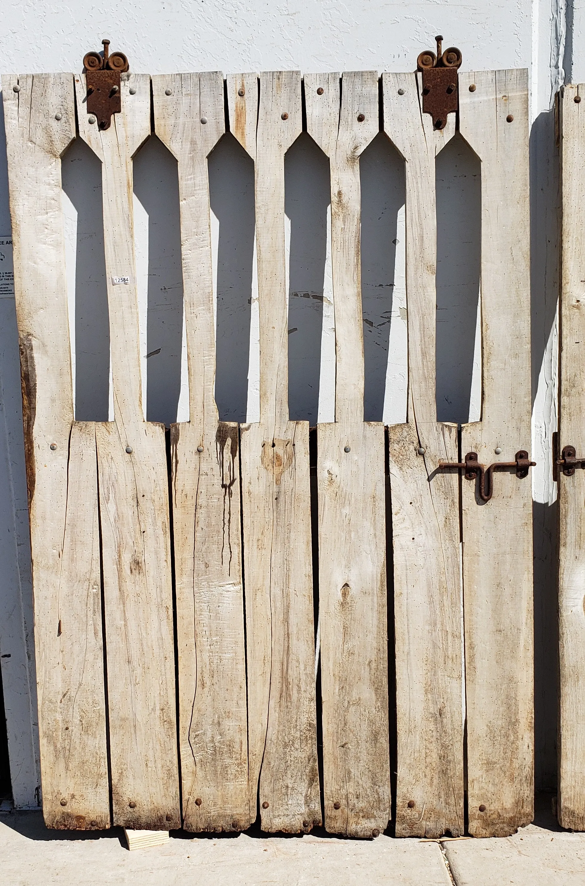 Oak Stall Single Barn Antique Door