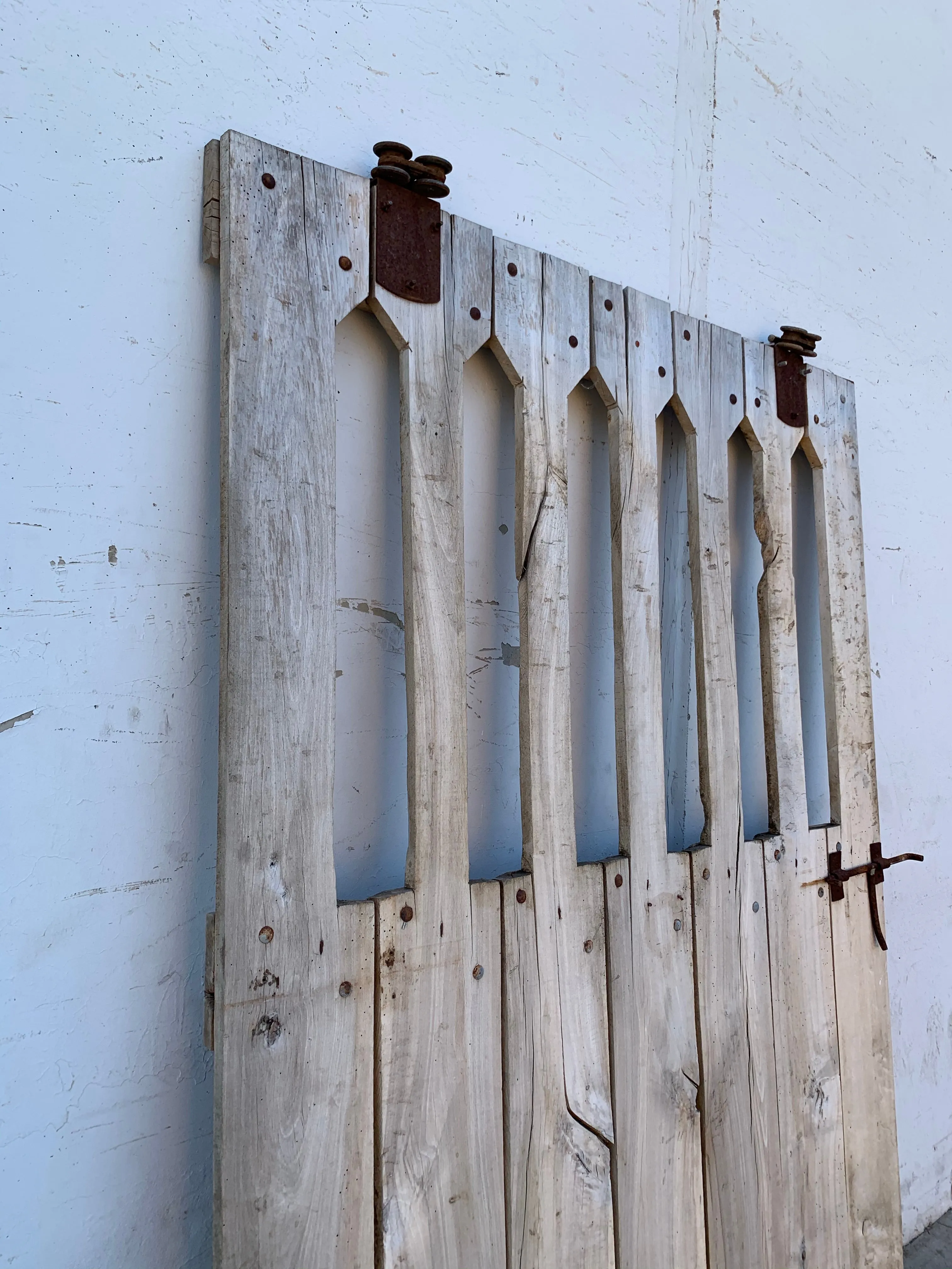 Oak Stall Single Barn Antique Door