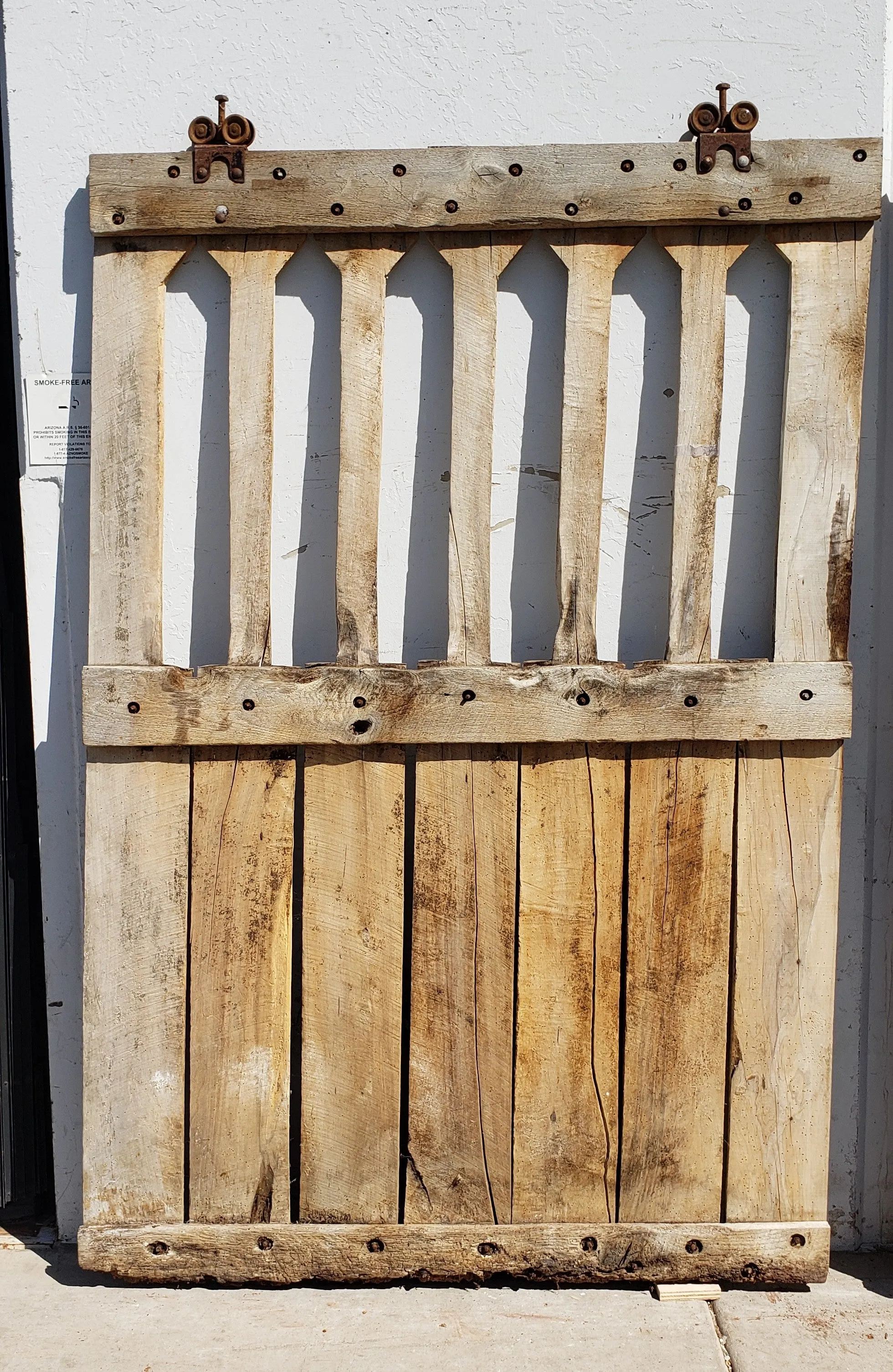 Oak Stall Single Barn Antique Door