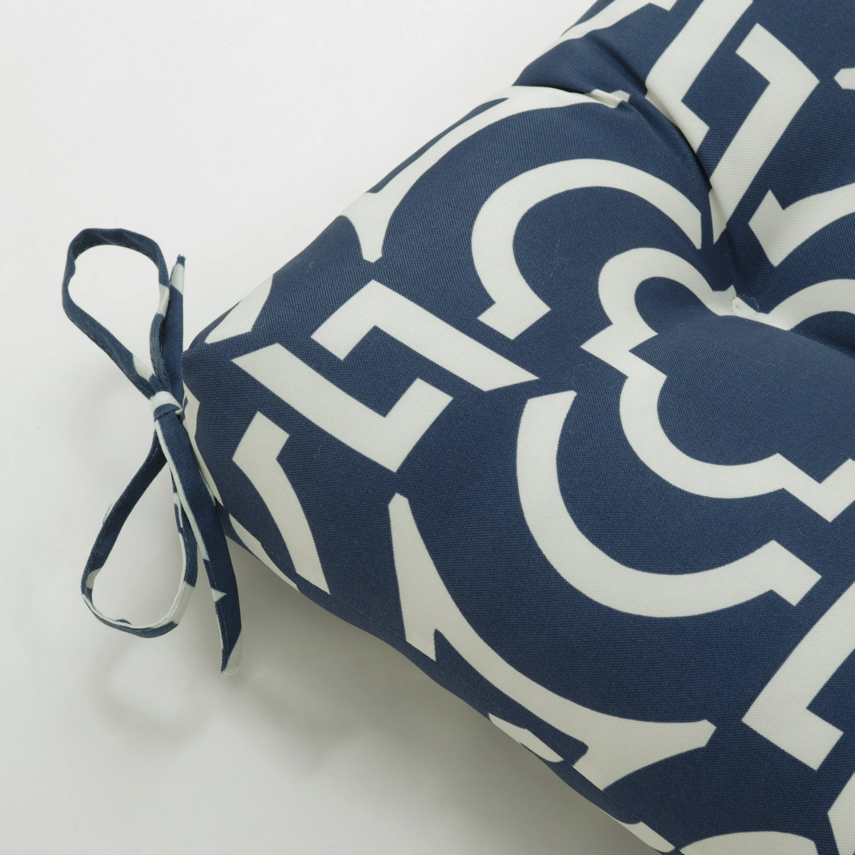 Outdoor/Indoor Carmody Navy 48" Blown Bench