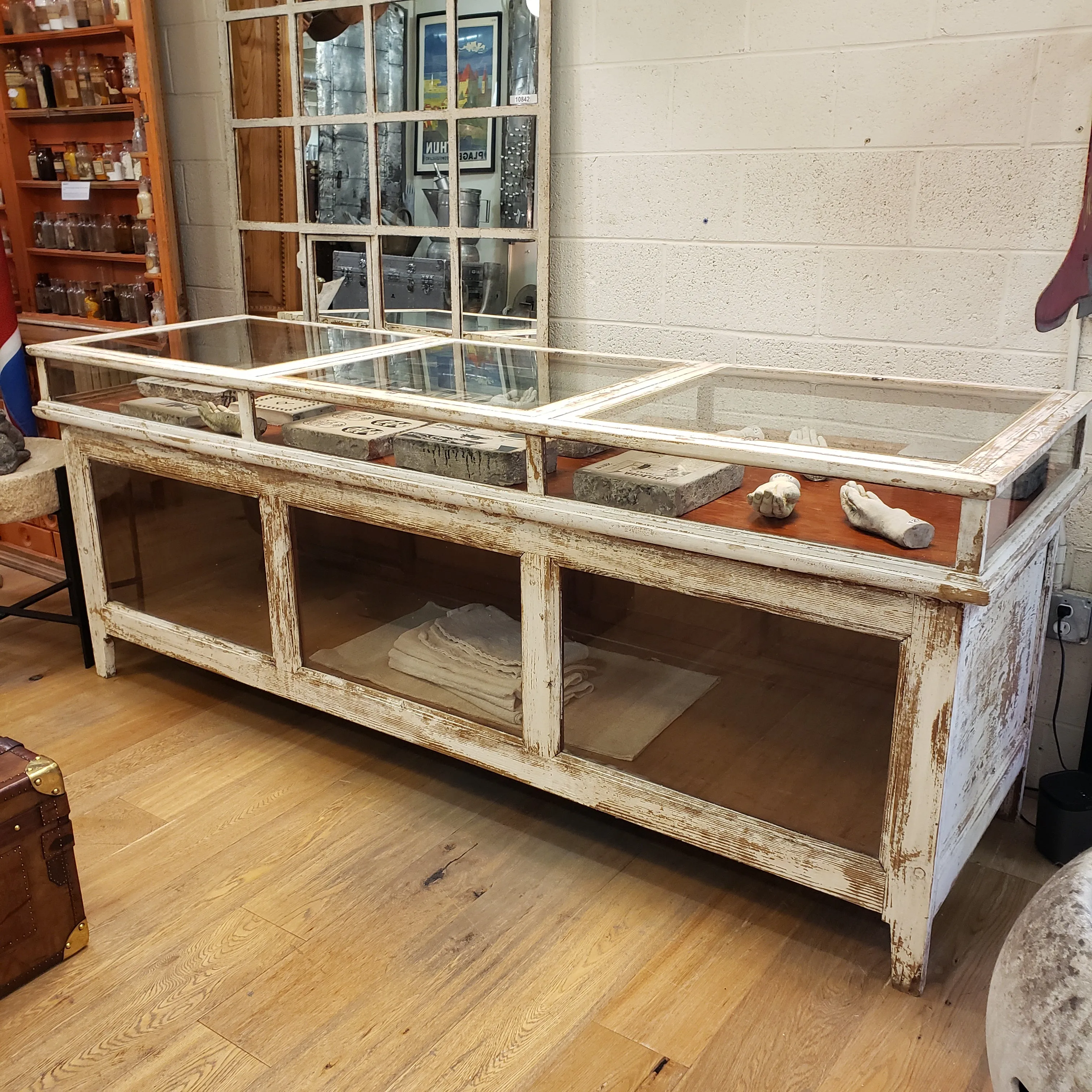 Painted French Display Counter