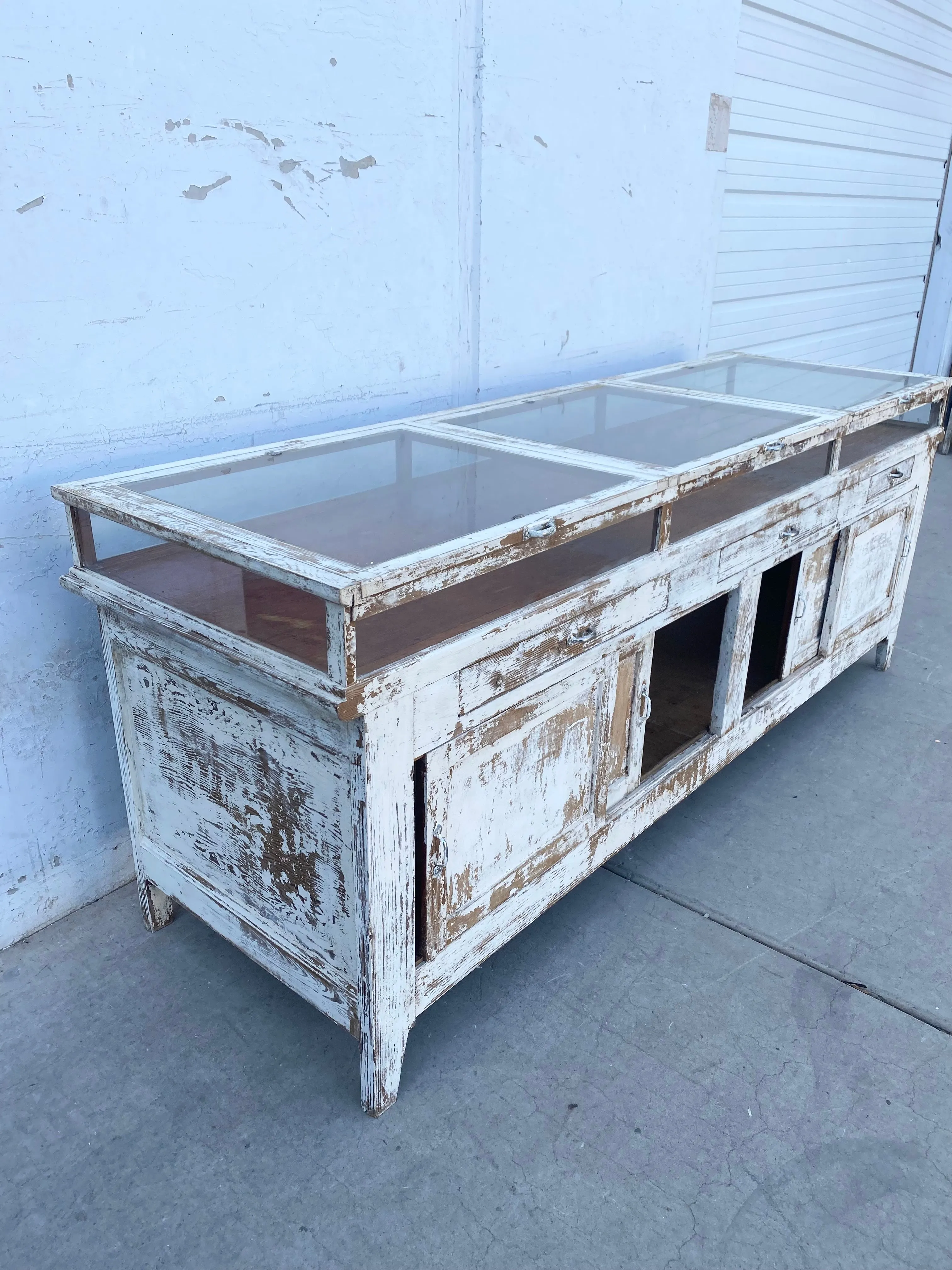 Painted French Display Counter