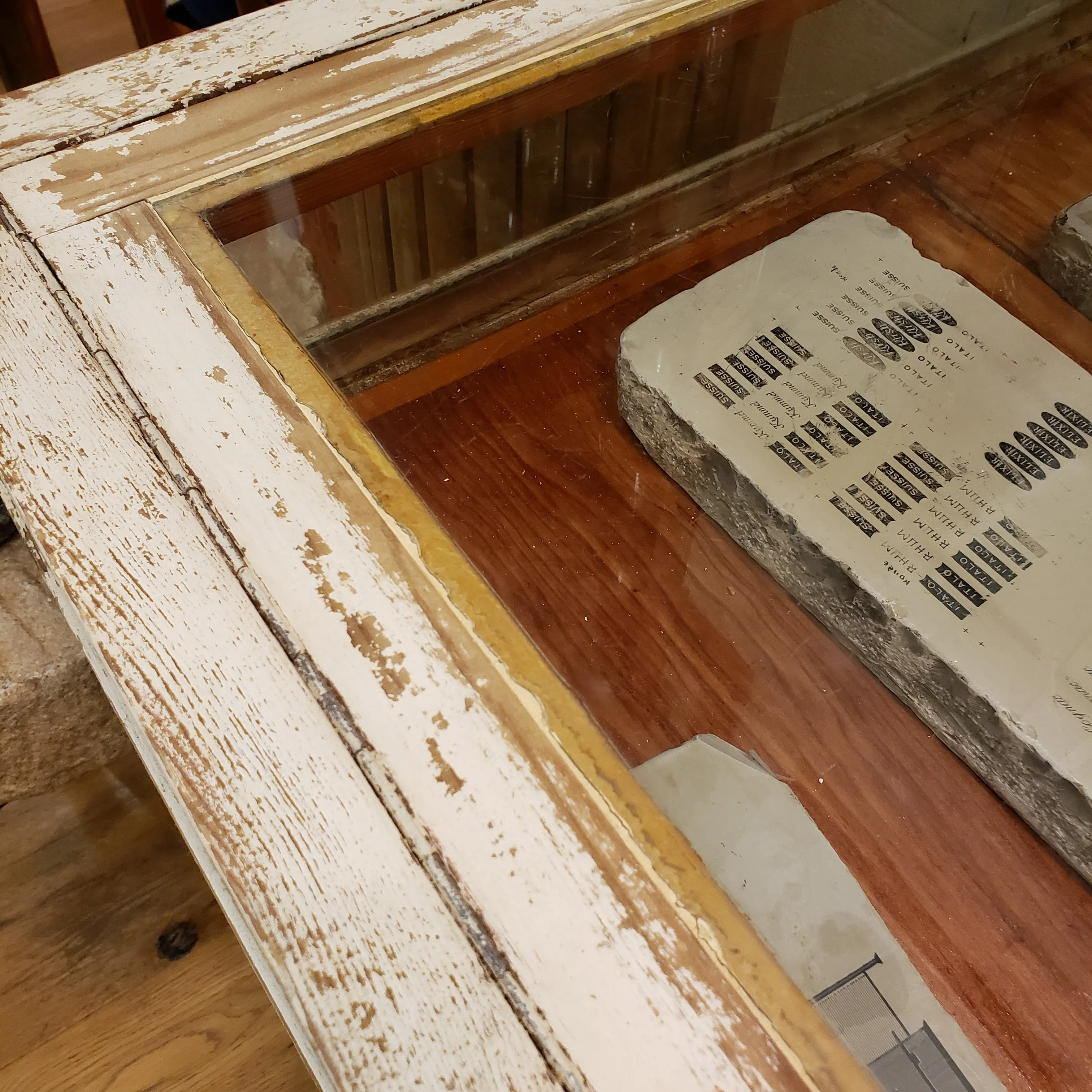 Painted French Display Counter
