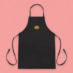 Pineapple Bun Embroidered Apron