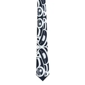 Roy Henry Vickers Raven Silk Tie
