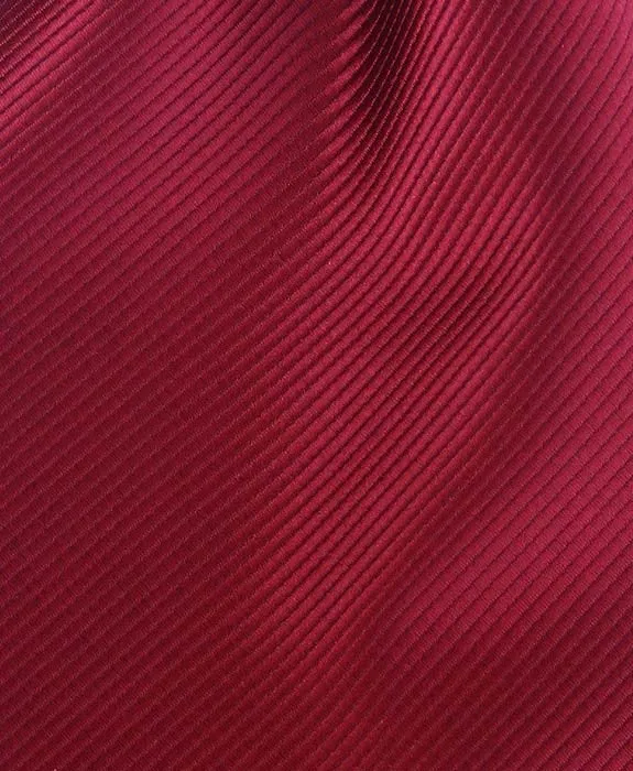 Solid Burgundy Necktie