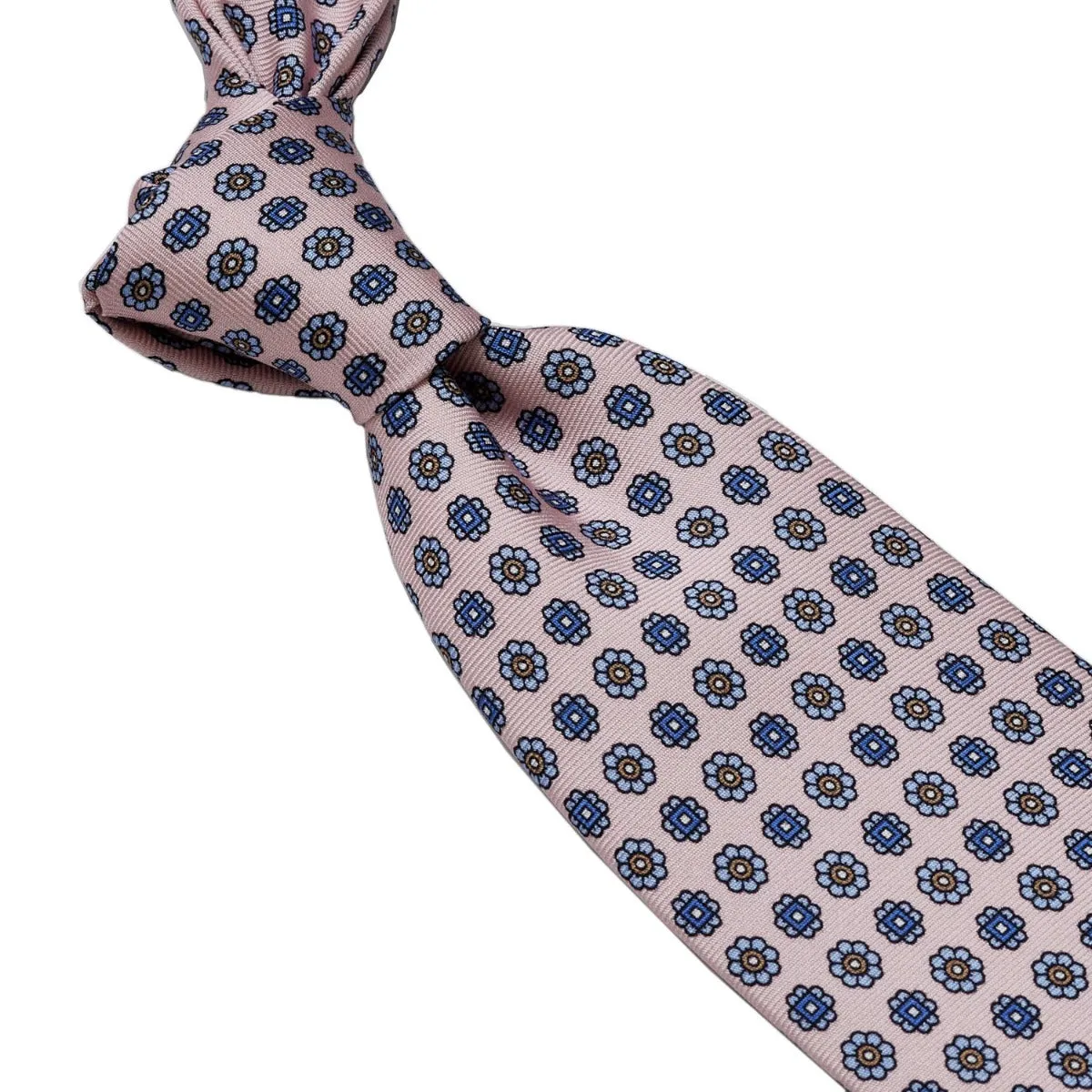 Sovereign Grade Pink Floral 36oz Printed Silk Tie