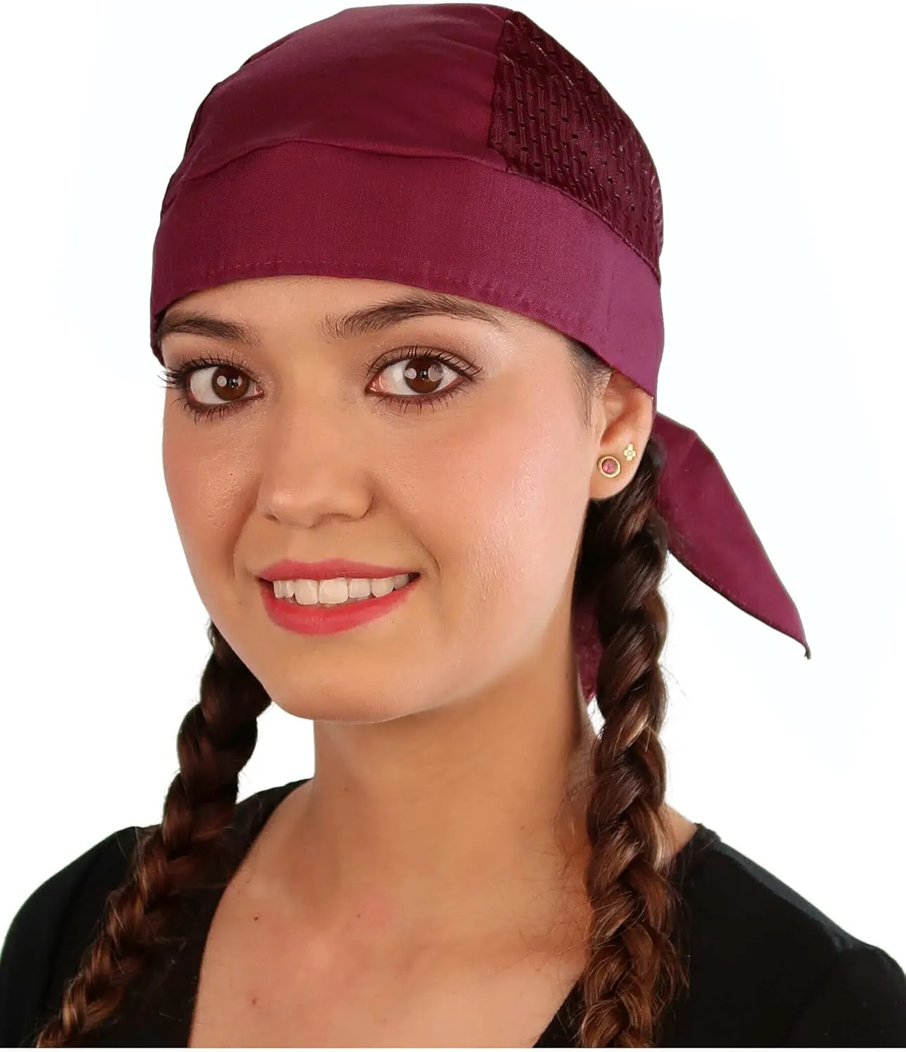 Sparkling EARTH - American Made Skull Caps Doo Rags Do Rag Durag Headwrap Head Wraps Skullies - Made in The USA!