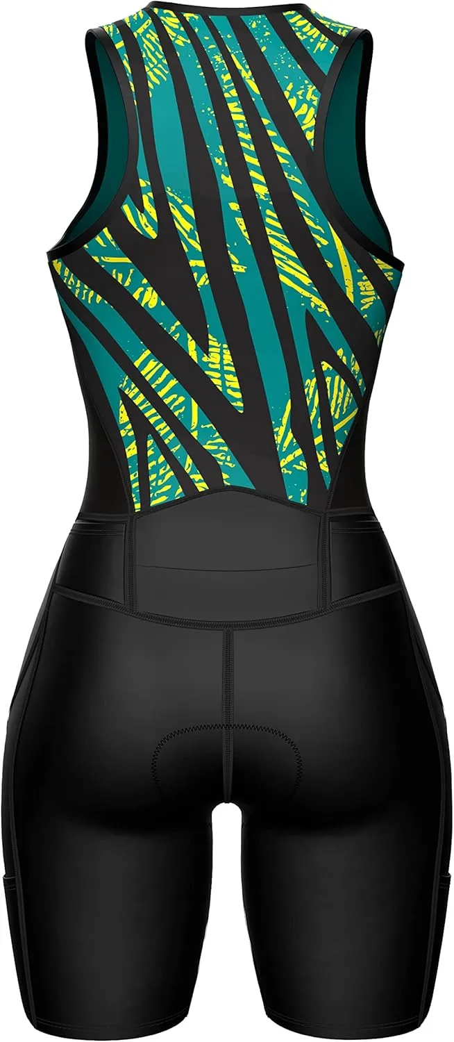 Sparx Women Triathlon Suit Tri Short Racing Cycling Swim Run