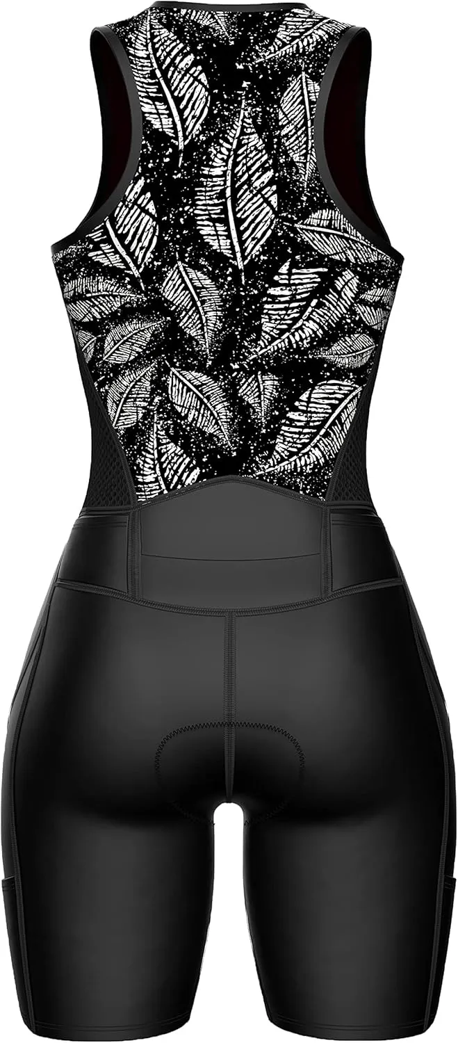 Sparx Women Triathlon Suit Tri Short Racing Cycling Swim Run