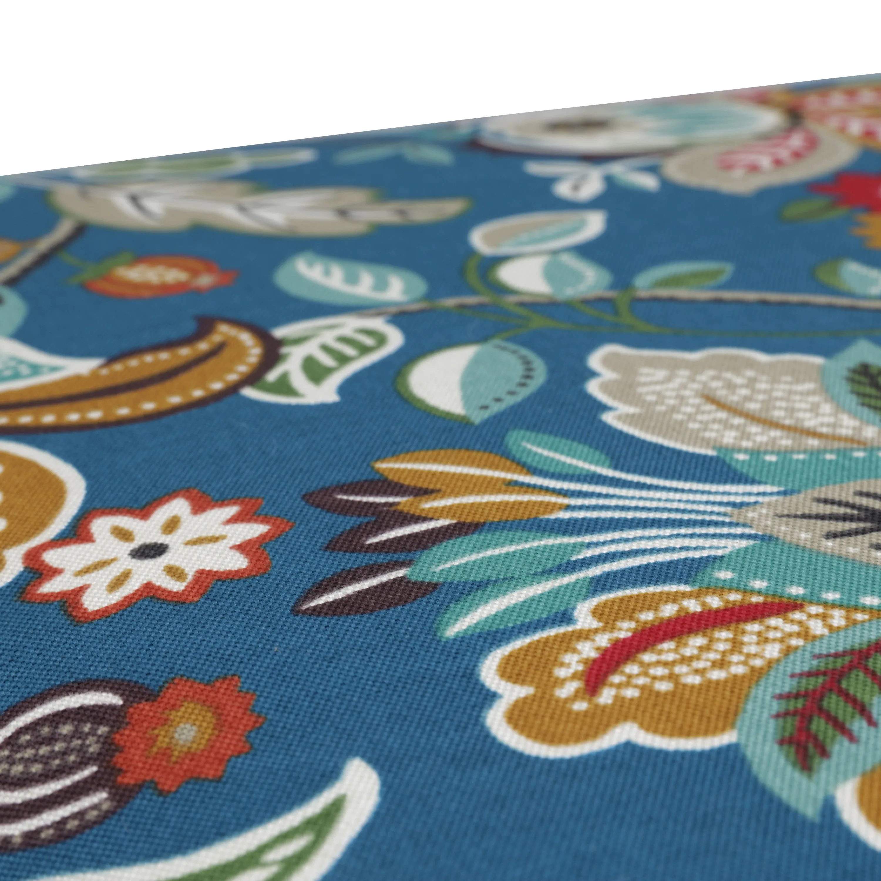 Telfair Peacock Squared Corners Seat Cushion 20X20X3 (Set Of 2)