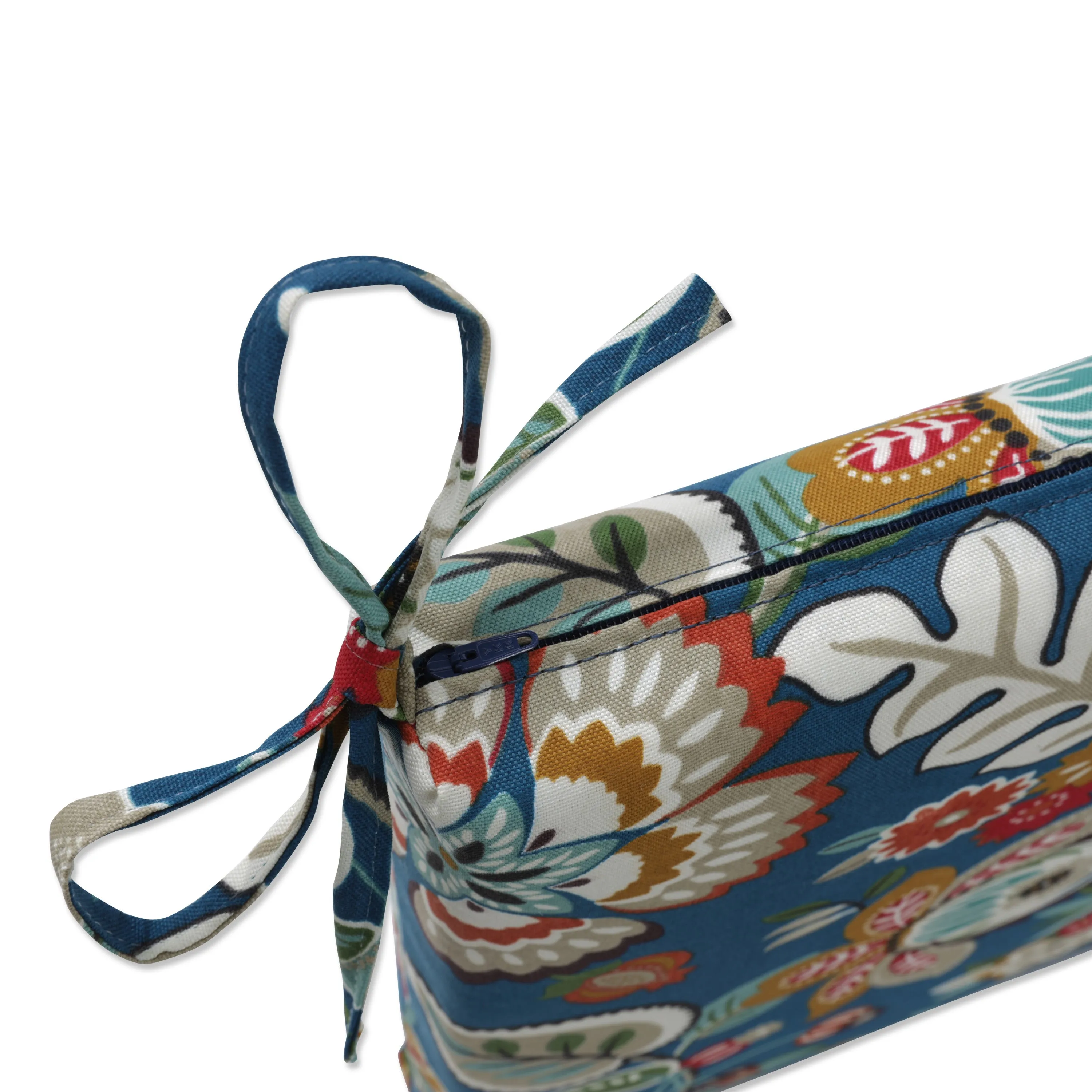 Telfair Peacock Squared Corners Seat Cushion 20X20X3 (Set Of 2)