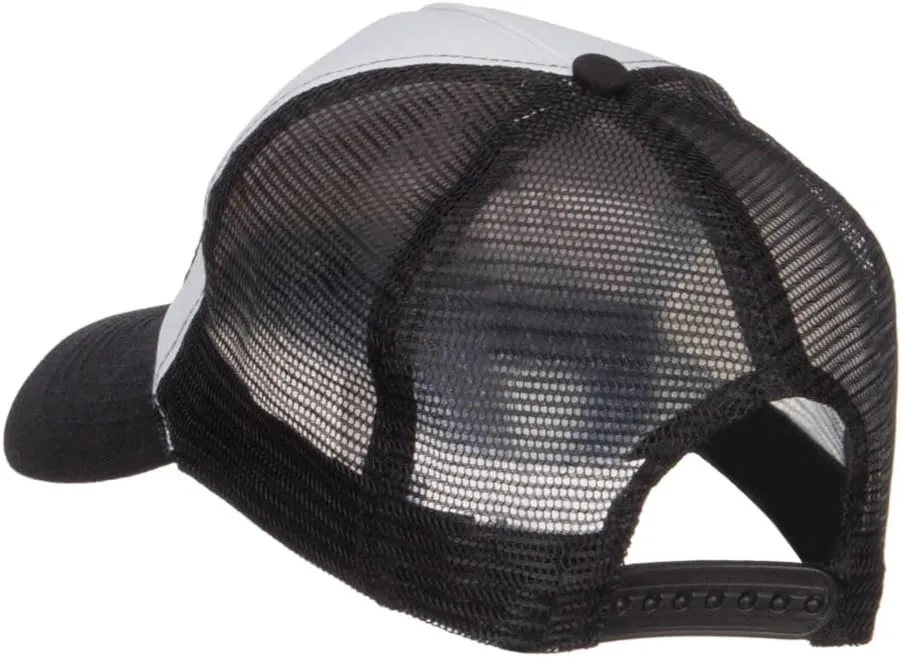 Trainer Red Poke Monster Embroidered Mesh Cap