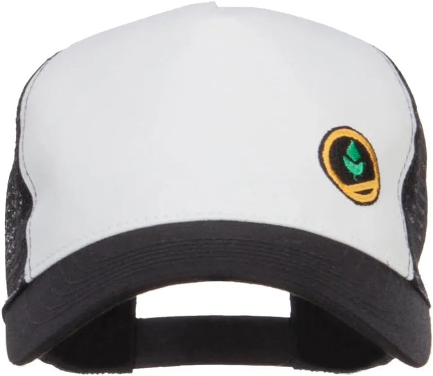 Trainer Red Poke Monster Embroidered Mesh Cap