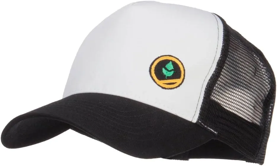 Trainer Red Poke Monster Embroidered Mesh Cap