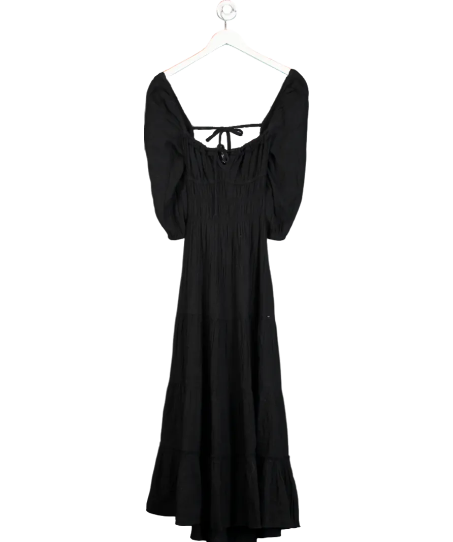 Urban Outfitters Black Violetta Maxi Dress UK M