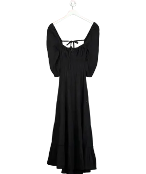 Urban Outfitters Black Violetta Maxi Dress UK M