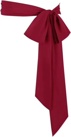 Women's Long Chiffon Sash Waist Belt For Bridal Wedding Bridesmaid Prom Formal Special Occasion Dresses Belt 3'' Wide